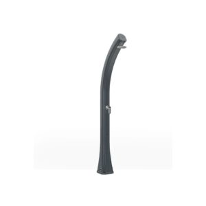 35L Anthracite Polyethylene Solar Shower with Mixer and Shower Head