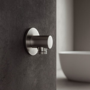 Inox 316L Stainless Steel Wall Mount for Flexible Bidet Shower Connector