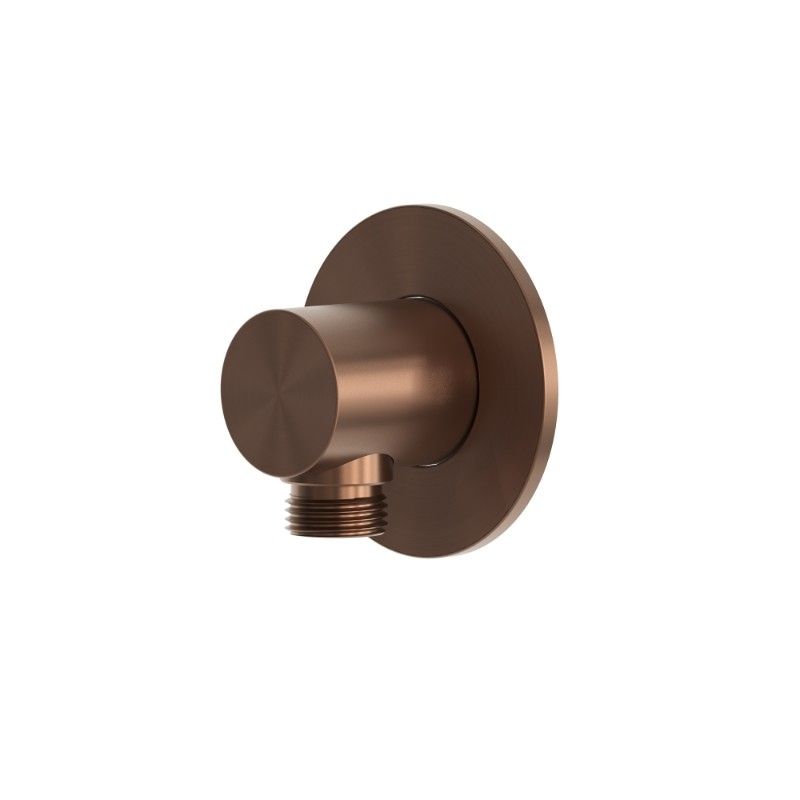 shop sined flexible shower connector rose gold - durable & s Wall mount for flexible shower head