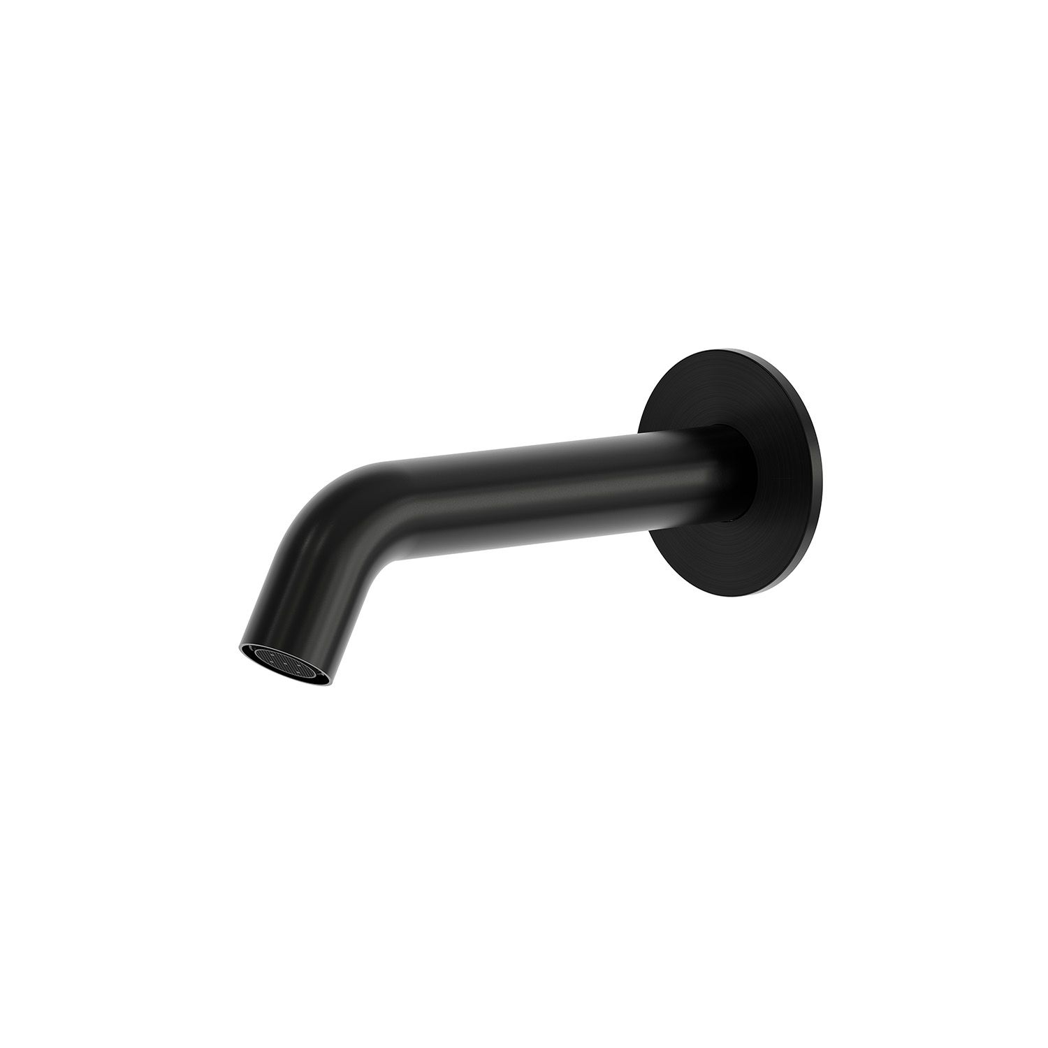 Enhance your kitchen with the Sined wall-mounted black stain Stainless Steel Wall-Mounted Spout for S