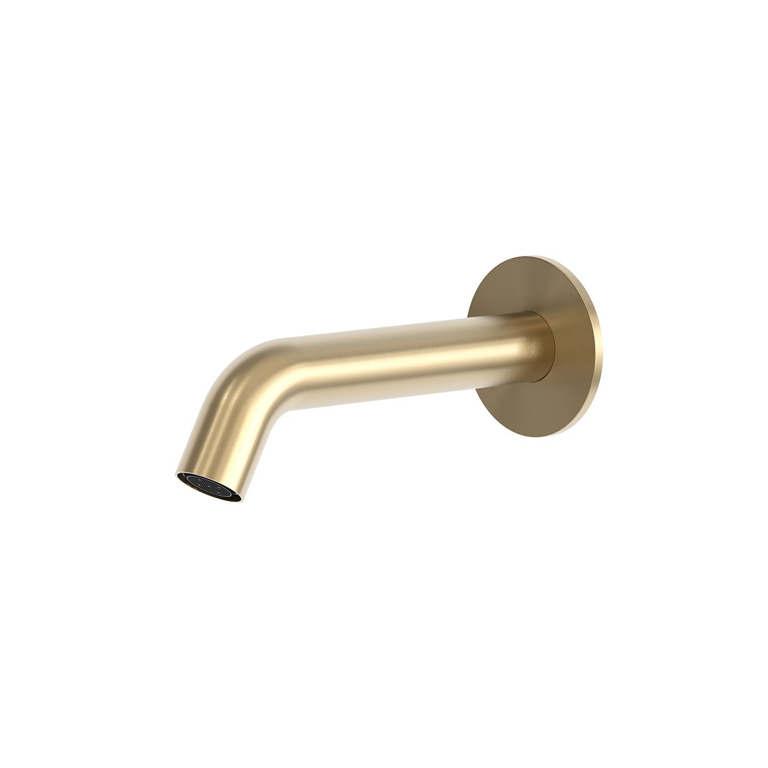 Elevate your bathroom with the SINED Levante Gold Wall Spout Stainless Steel Wall-Mounted Faucet Spou