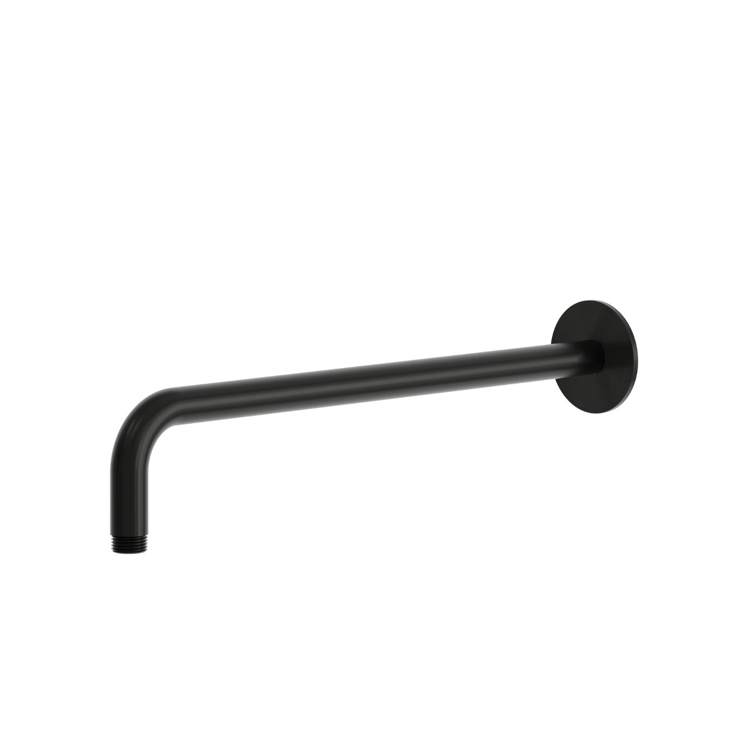Elevate your bathroom with the SINED Levante Black PVD showe Black PVD Long Shower Arm Wall Mount
