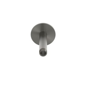Short Ceiling-Mount Shower Arm in Gunmetal Finish Durable High-Quality Material
