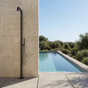 Sined Outdoor Hot And Cold Water Shower Chia Canna Di Fucile