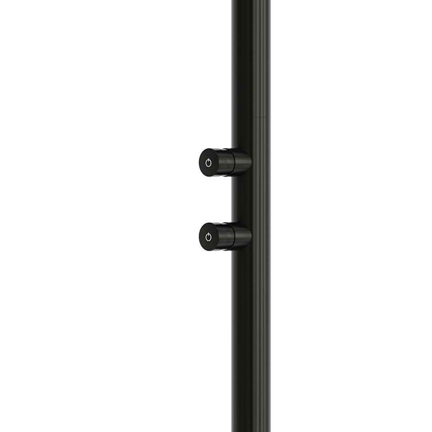 Black 316L stainless steel shower robust dual-temp design - Image 3