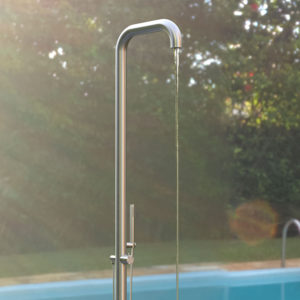 Sined Sassari Stainless Steel 316l Outdoor Shower With Mixer