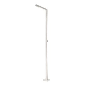 Elegant Stainless Steel Pool Shower with Antiscald Diffuser and Two-Way Faucet