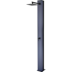 Ocean Blue Stainless Steel Shower with Anti-Scale Diffuser and 39L Tank