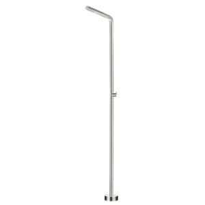 Elegant 316 Stainless Steel Shower for Poolside Anti-Scale with Ceramic Base