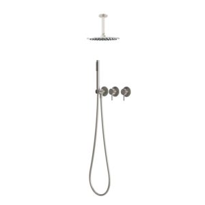 Cold Water Wall-Mount Shower Concealed Kit 25 Silver 316L Stainless Steel