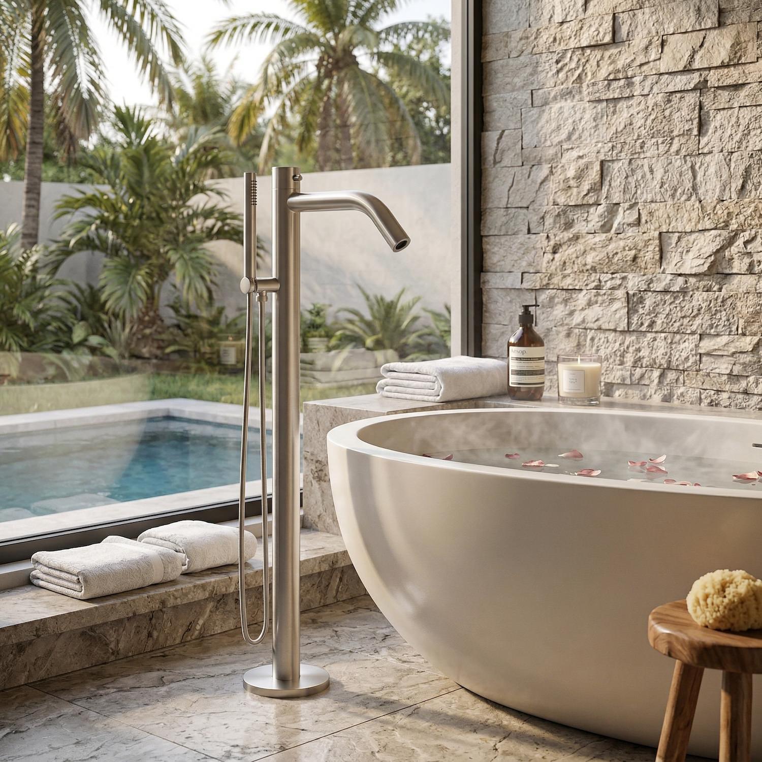 316L Stainless Steel Inox Bath Shower Set MX1011-INOX