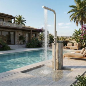 316L Stainless Steel Inox Pool Shower MX1016-INOX