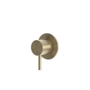 Gold 316L Stainless Steel Shower On-Off Valve Levante Control